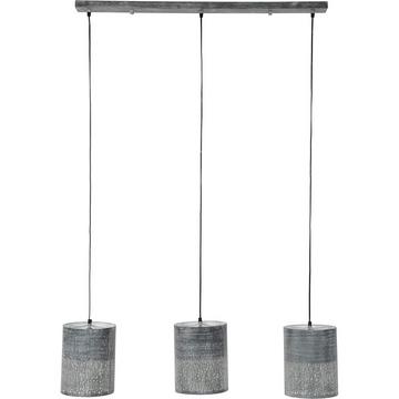 Lampe à suspension Cylindre 3L gris