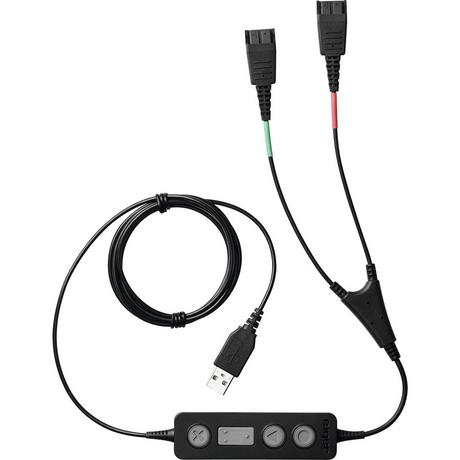 Jabra  Jabra Link 265 câble audio USB2.0 2x QD Noir 