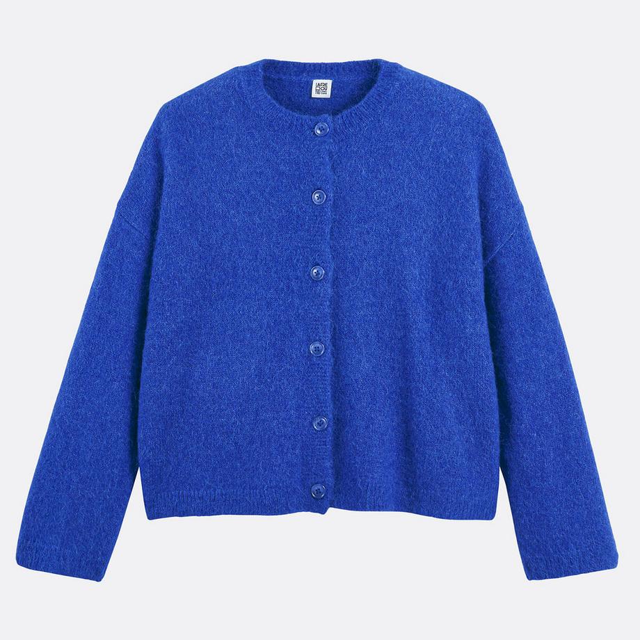 La Redoute Collections Cardigan Alpaga Mélangé  