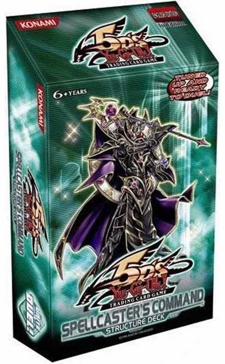 Yu-Gi-Oh!  Structure Deck: Spellcasters Command - 1. Auflage  - EN 