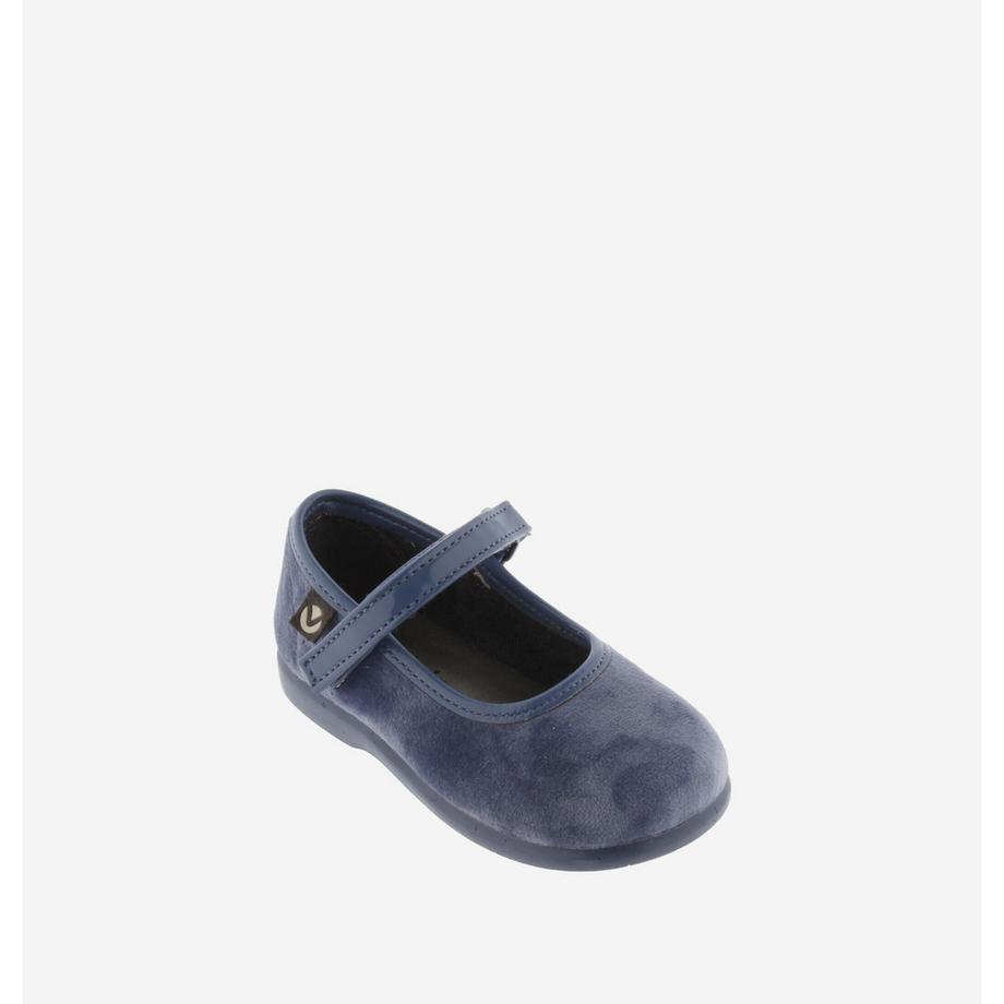 Victoria Ballerine in velluto per bambine Mary Jane  