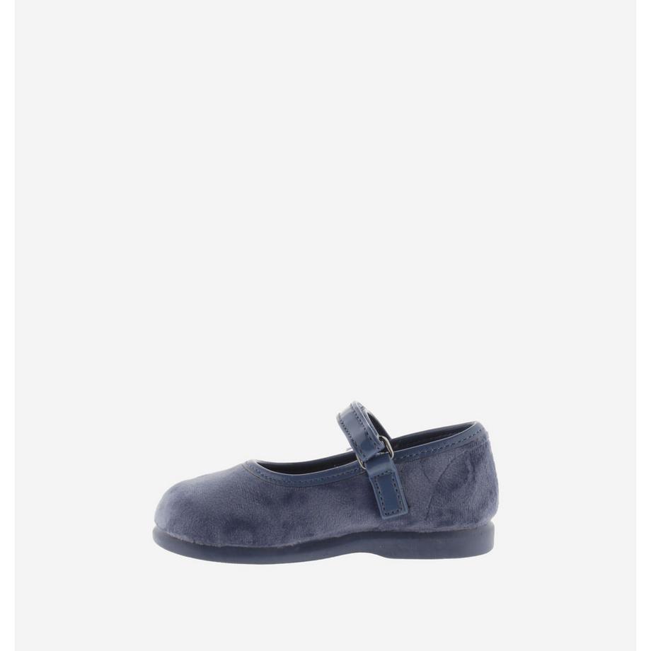 Victoria Ballerine in velluto per bambine Mary Jane  