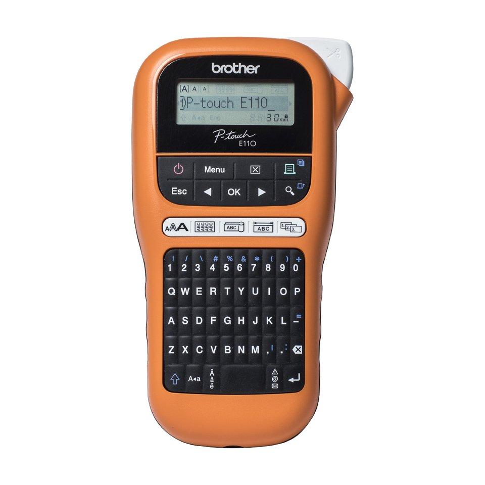 brother  PT-E110VP Etikettendrucker Direkt Wärme Farbe 180 x 180 DPI 20 mmsek TZe QWERTY 