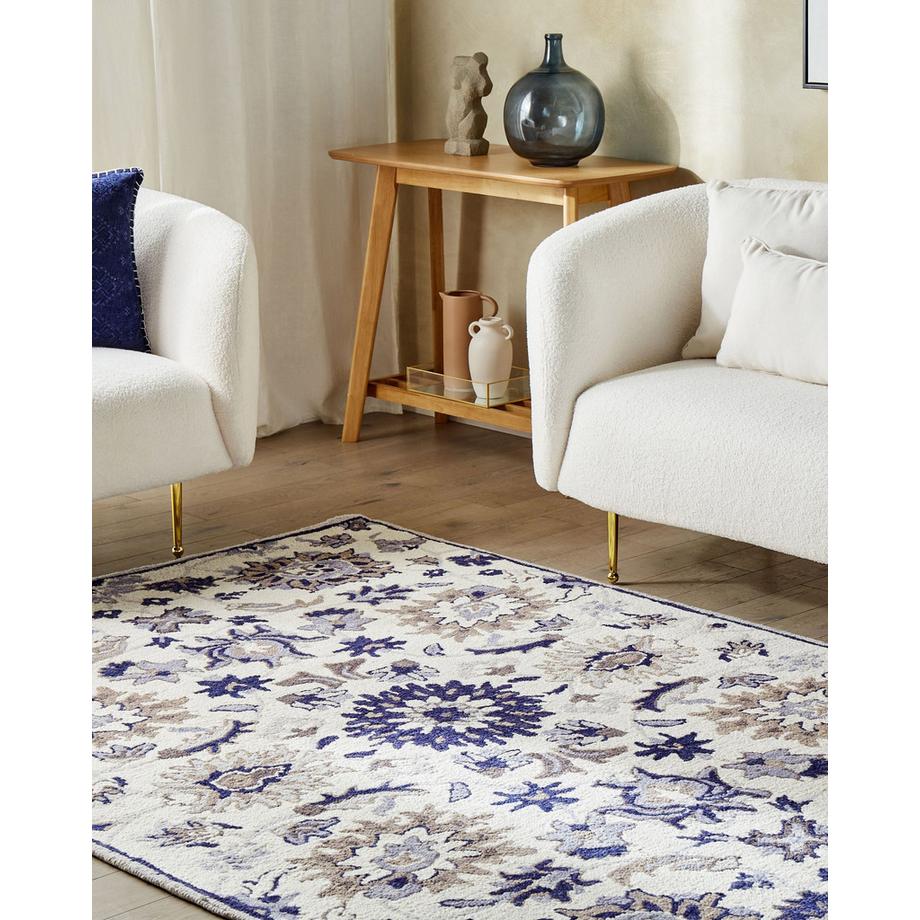 Beliani Tappeto en Lana Classico KUMRU  