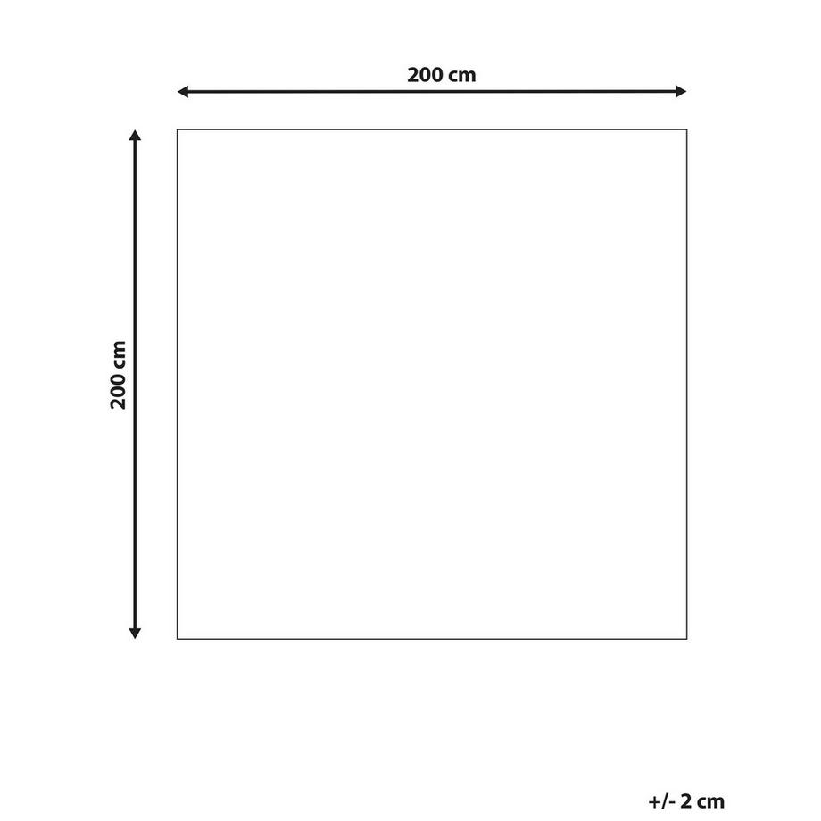 Beliani Tappeto en Lana Classico KUMRU  