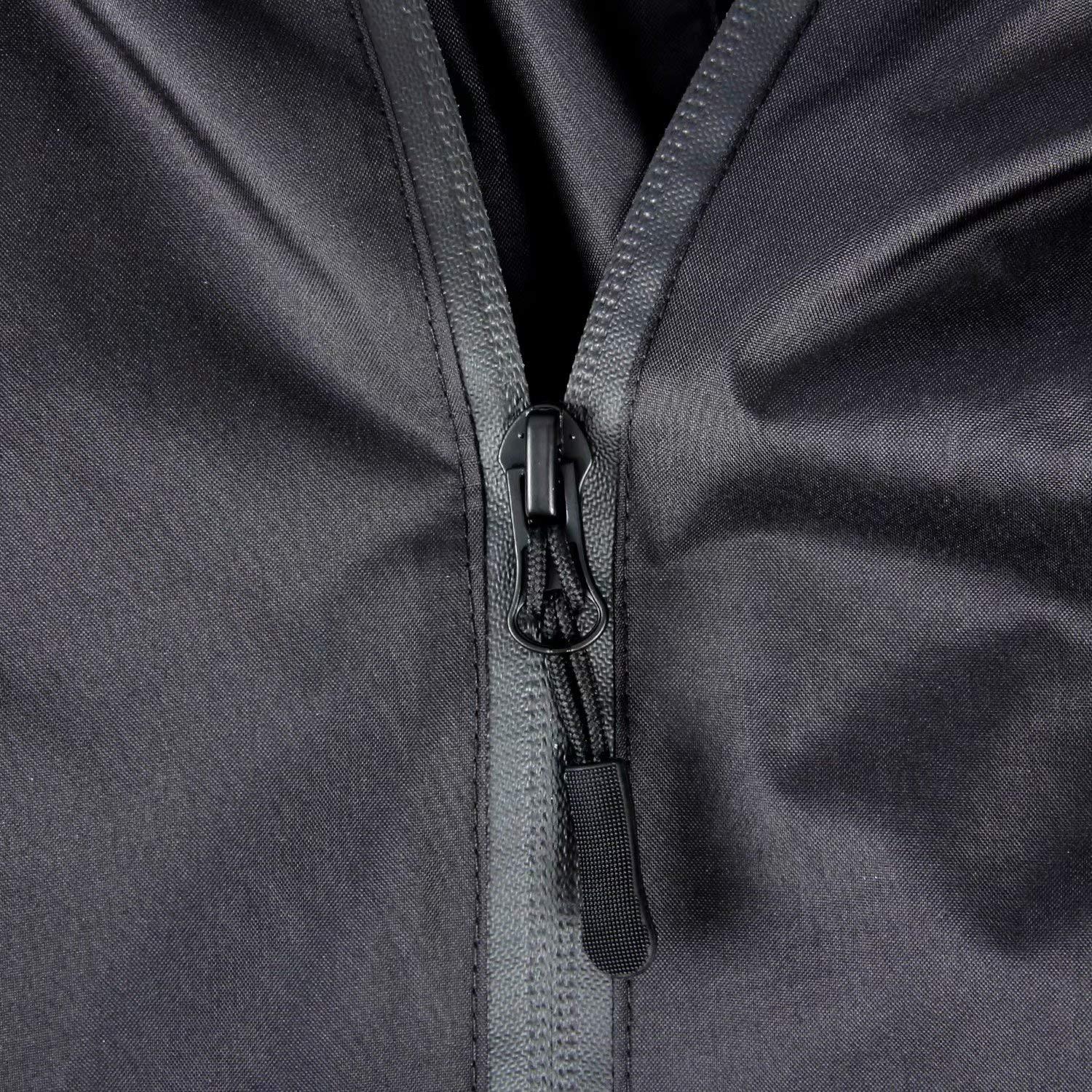 Alopini Unisex Wasserdichter Regenponcho mit Kapuze  