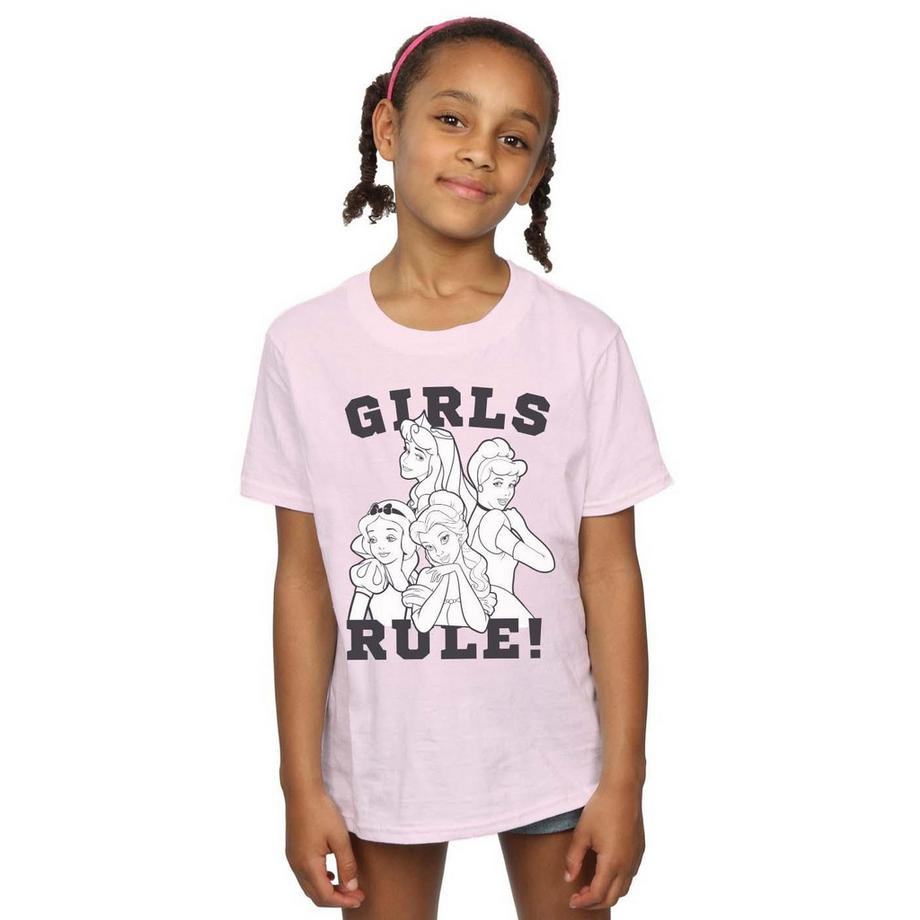 Disney  Tshirt PRINCESSES GIRLS RULE 