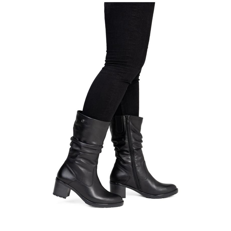 Remonte Slouchy Knöchelhochstiefel mit Blockabsatz  