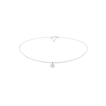 Halskette Choker Kristall Anhänger