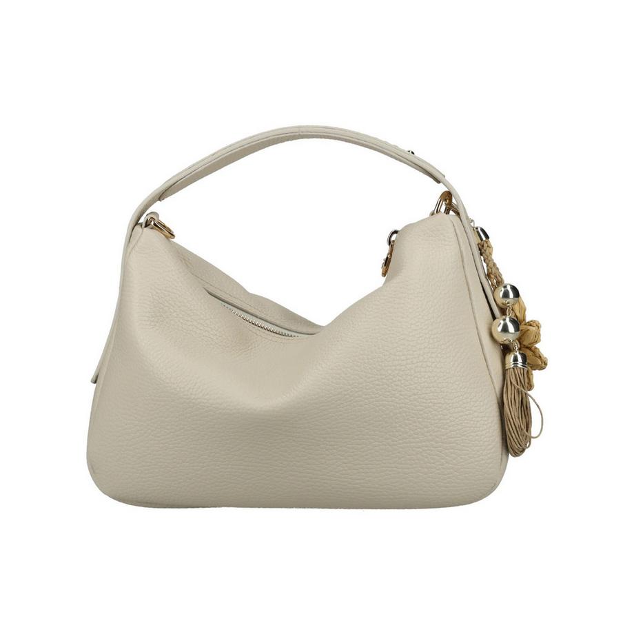 Nero Giardini Handtasche mit abnehmbarer Tasche und Blumenanhänger  