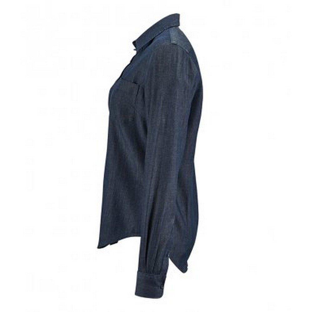 SOLS Barry Langarm Denimhemd  