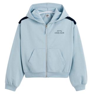 La Redoute Collections  Sweat zippé à capuche en molleton 