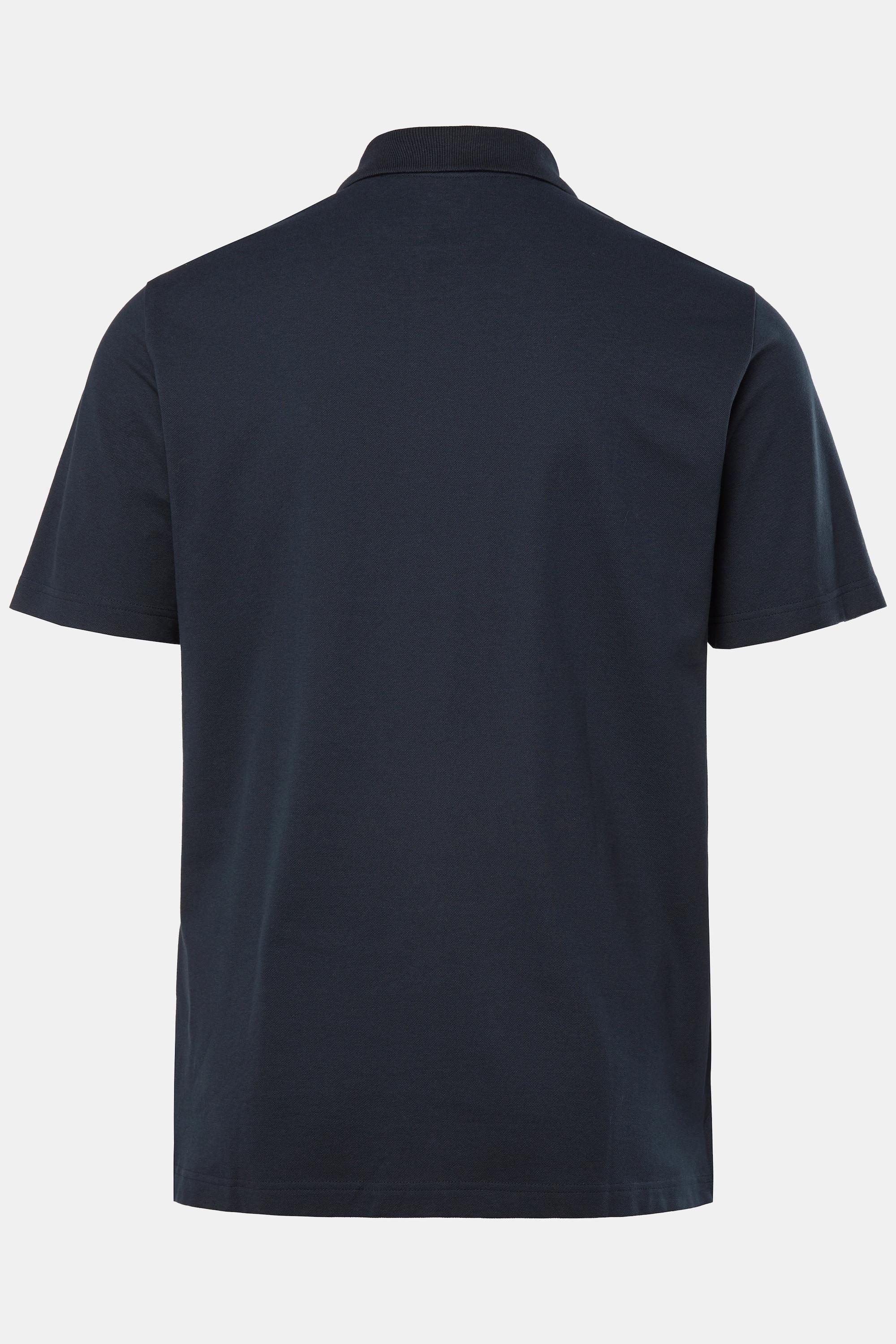 JP1880 FLEXNAMIC Halbarm Piqué Poloshirt mit verdeckter Knopfleiste  