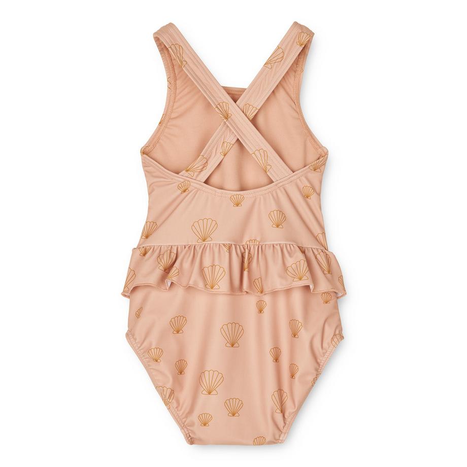 Liewood  Maillot de bain bébé Amina coquillages Pale 
