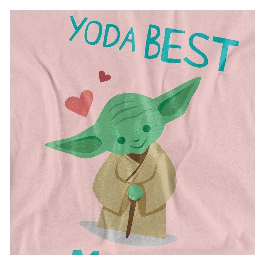 STAR WARS T-Shirt Imprimé Graphique Yoda Best Mum  