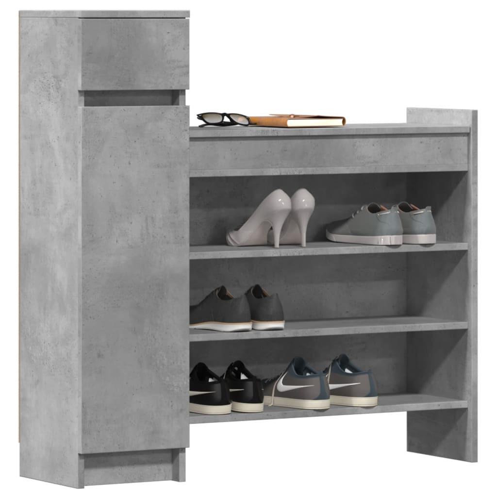 VidaXL Armoire à chaussures bois d'ingénierie  