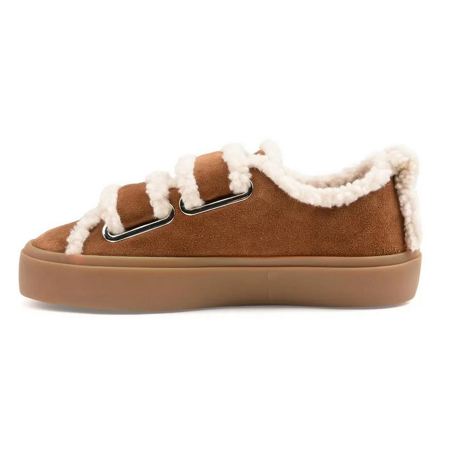 INUIKII Sneaker Shearling Low Velcro  