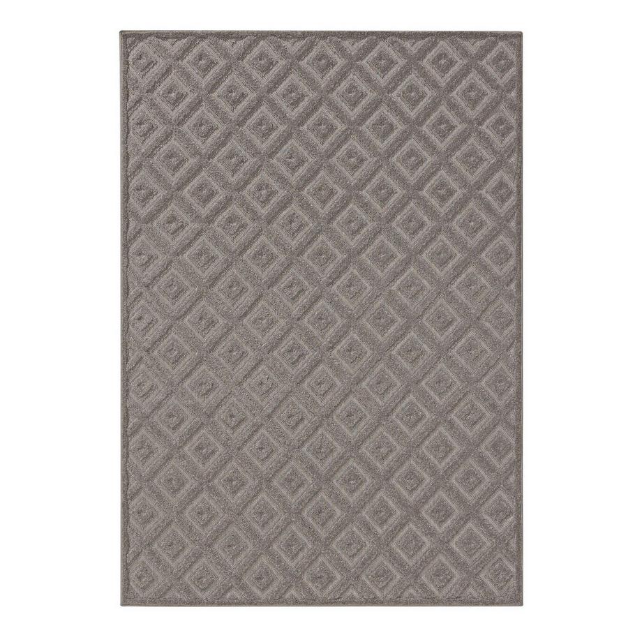 Benuta Teppich Leo Hellgrau  