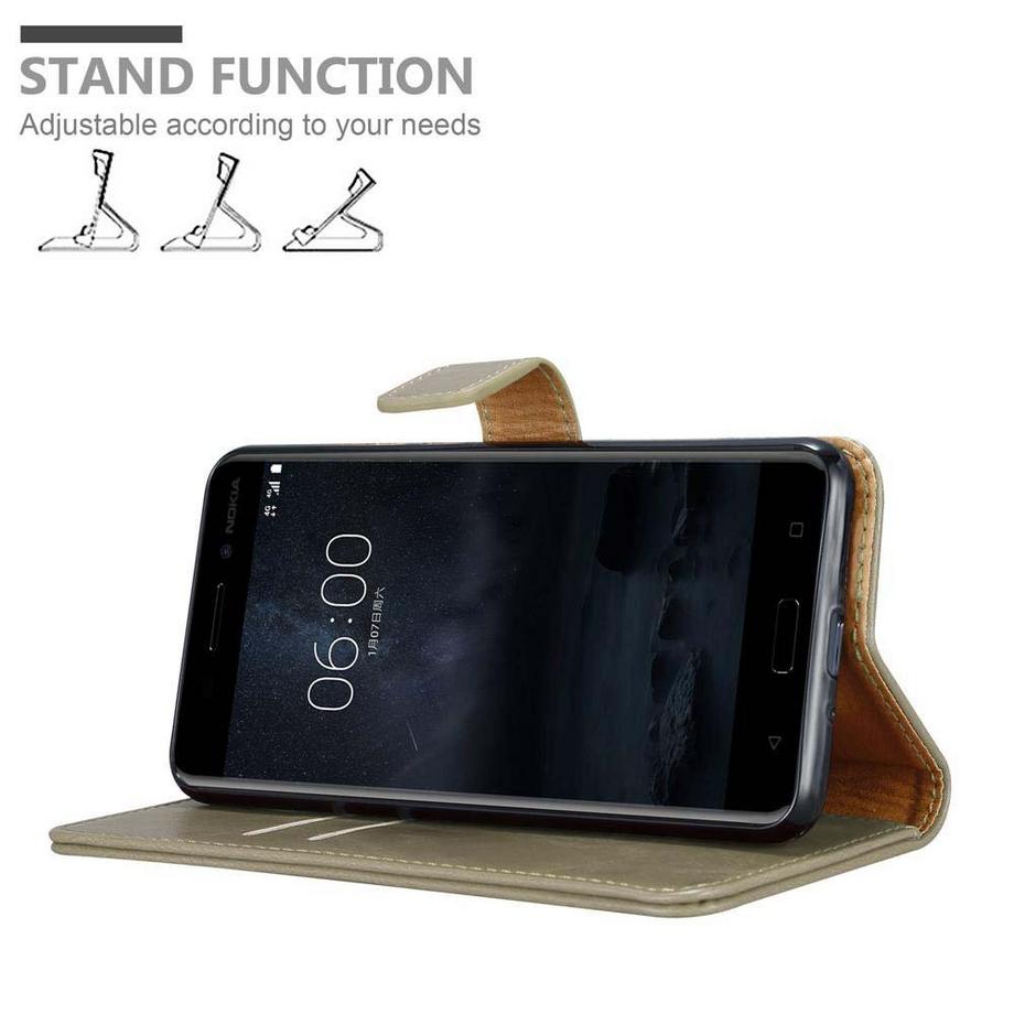 Cadorabo  Custodia per Nokia 8 2017 cover 