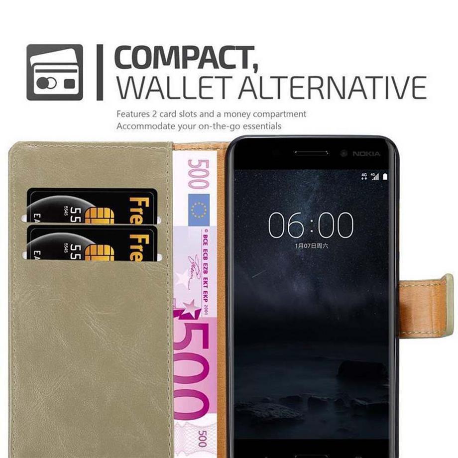 Cadorabo  Custodia per Nokia 8 2017 cover 