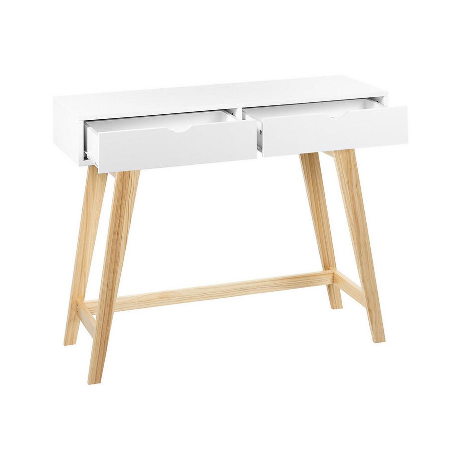 Beliani Tavolino consolle en Fibra a media densità (MDF) Scandinavo SULLY  