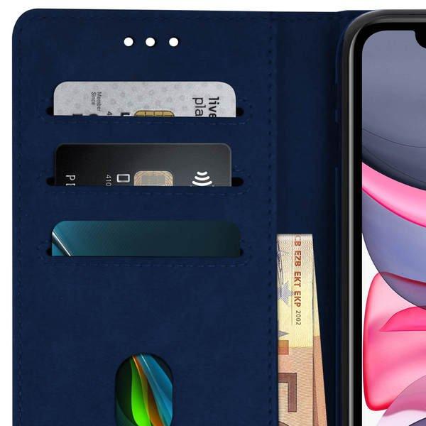 Avizar  Klapphülle Apple iPhone 11 Dunkelblau 