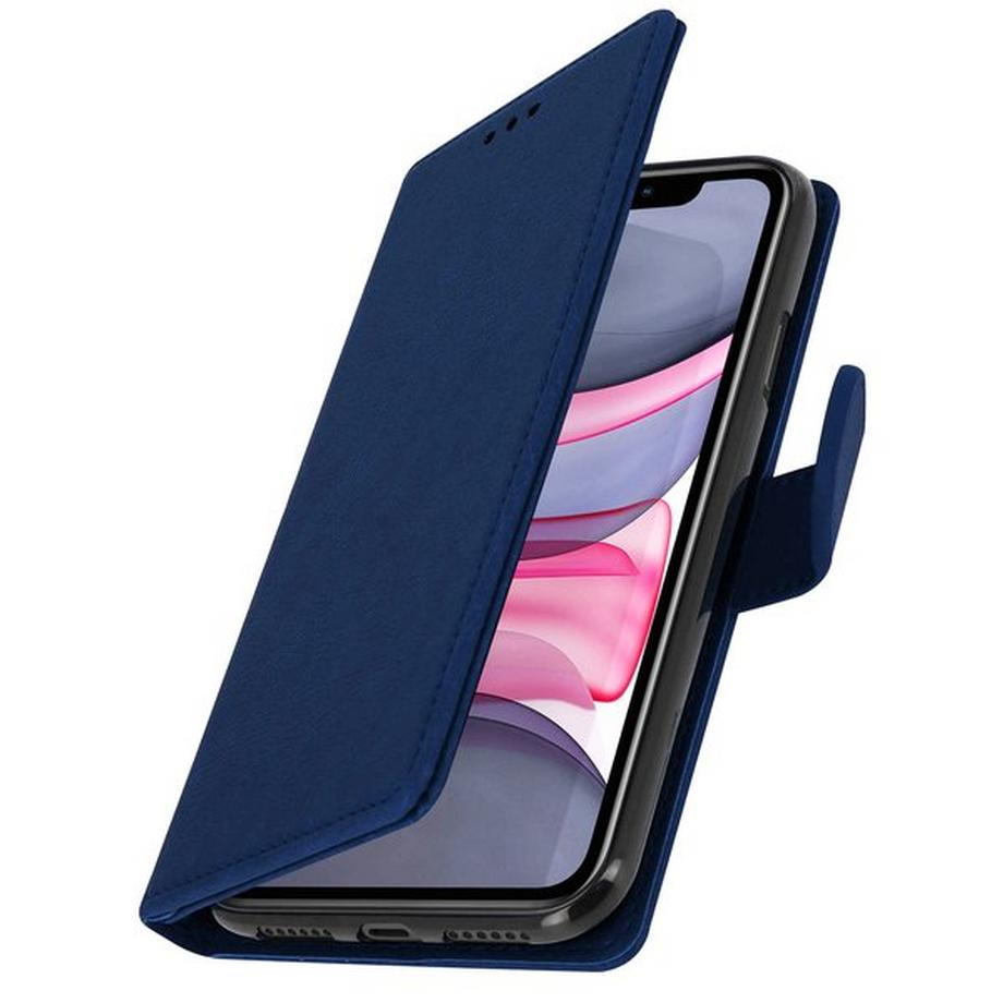 Avizar  Klapphülle Apple iPhone 11 Dunkelblau 