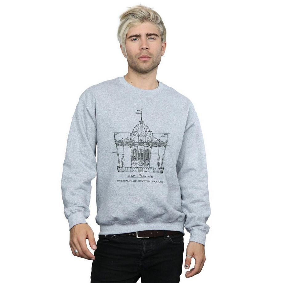 Disney Mary Poppins Supercalifragilisticexpialidocious Sweatshirt  