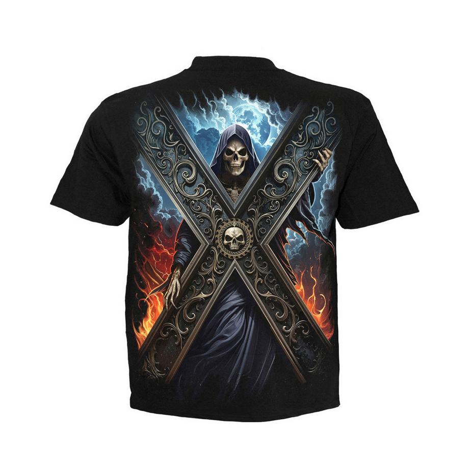 Spiral T-Shirt Crossed Over  