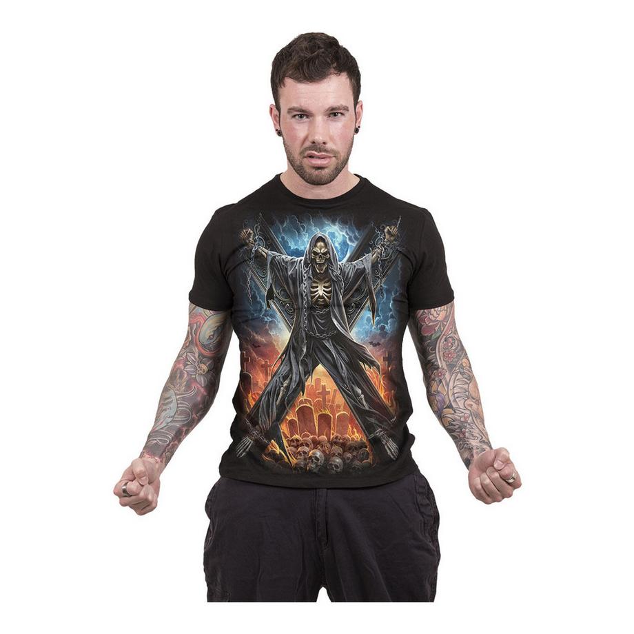 Spiral T-Shirt Crossed Over  