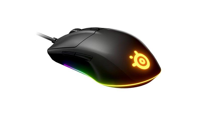 steelseries  Steelseries Rival 3 mouse Mano destra USB tipo A Ottico 8500 DPI 