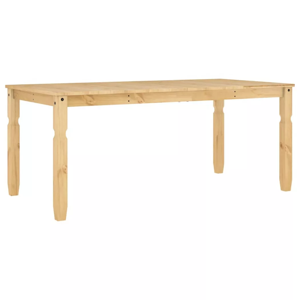 VidaXL - Table à manger bois de pin, One Size, Marron