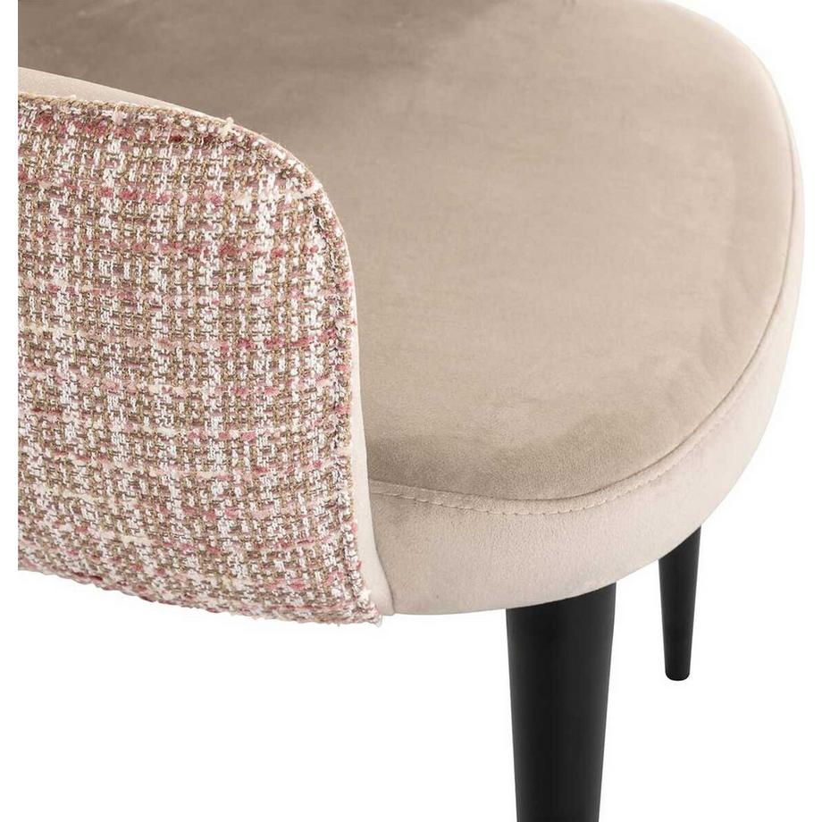 mutoni Esszimmerstuhl Giovanna khaki velvet  