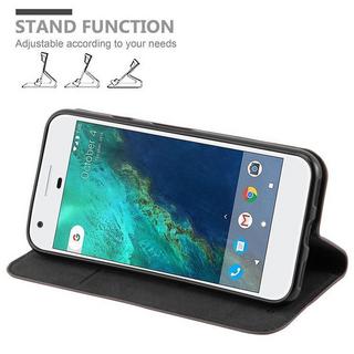 Cadorabo  Housse compatible avec Google PIXEL - Coque de protection avec fermeture magnétique, fonction de support et compartiment pour carte 