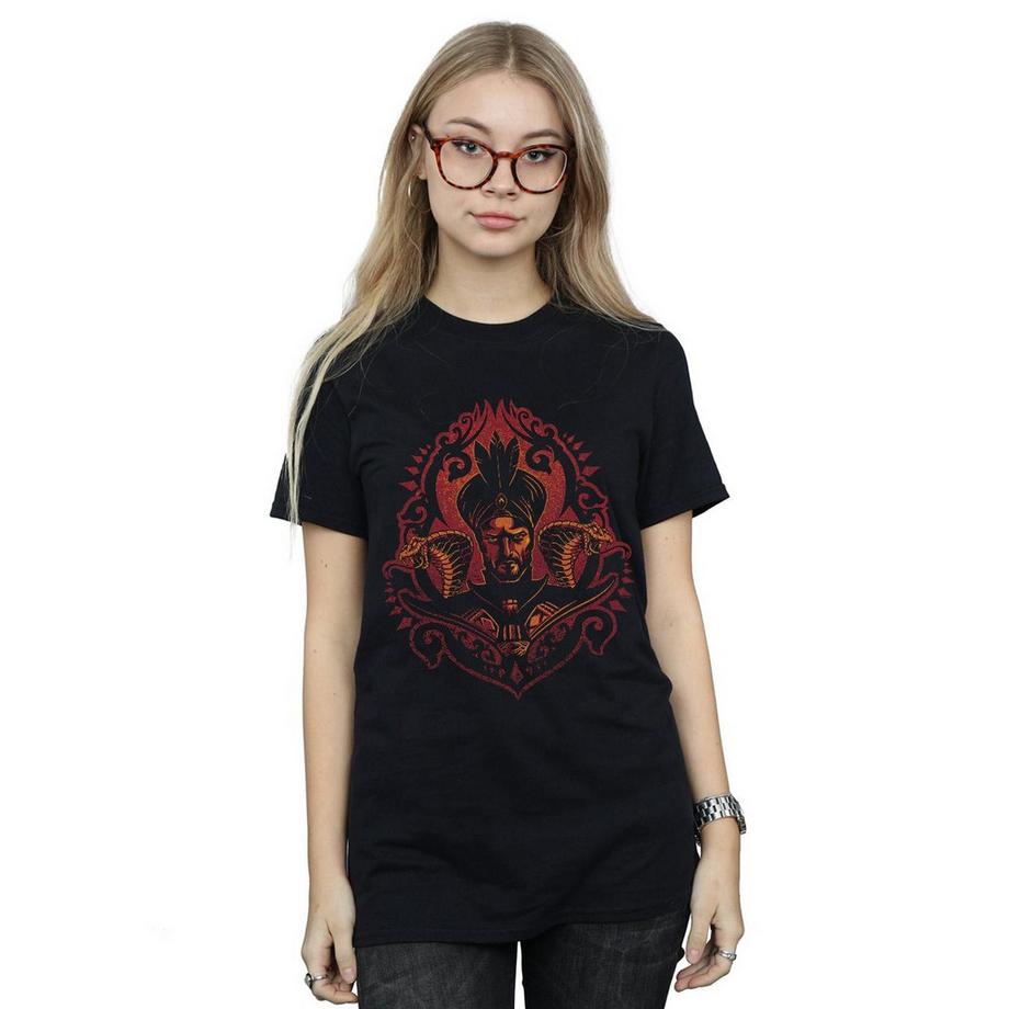 Disney Aladdin Jafar Grafikdruck T-Shirt  