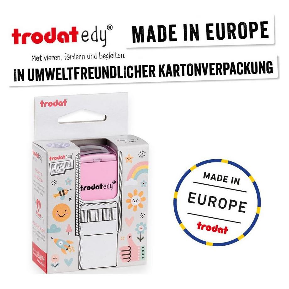 Trodat tampon encreur Edy Fix cœur  