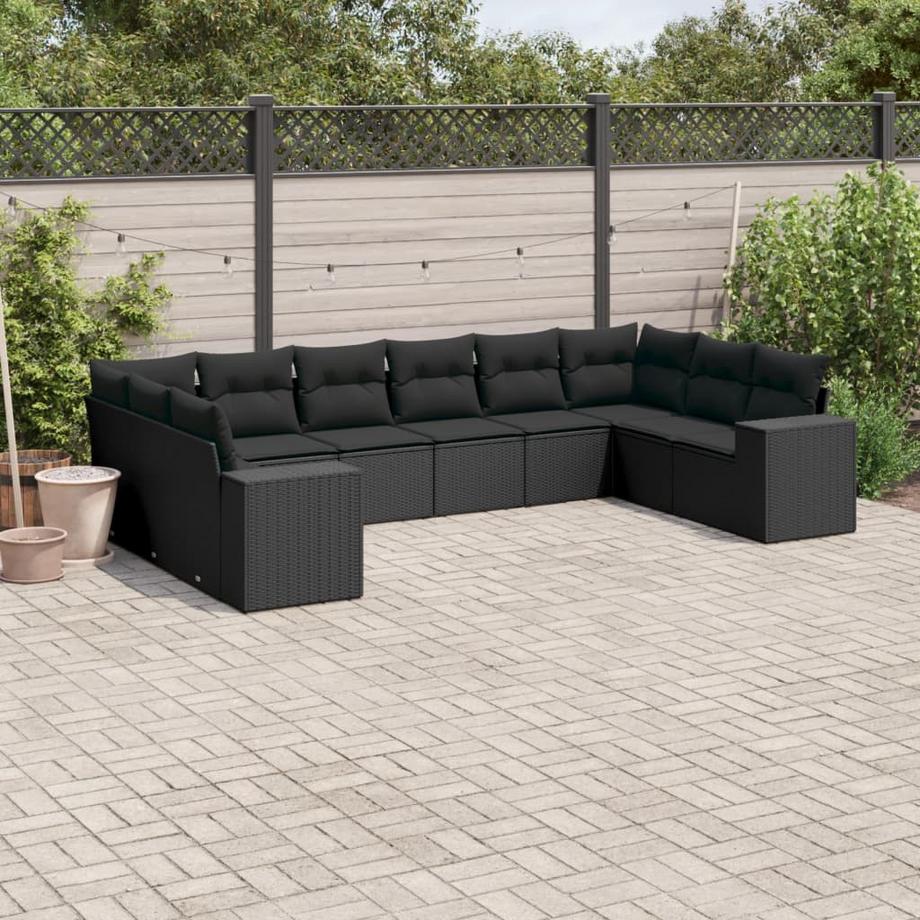 VidaXL Garten sofagarnitur poly-rattan  