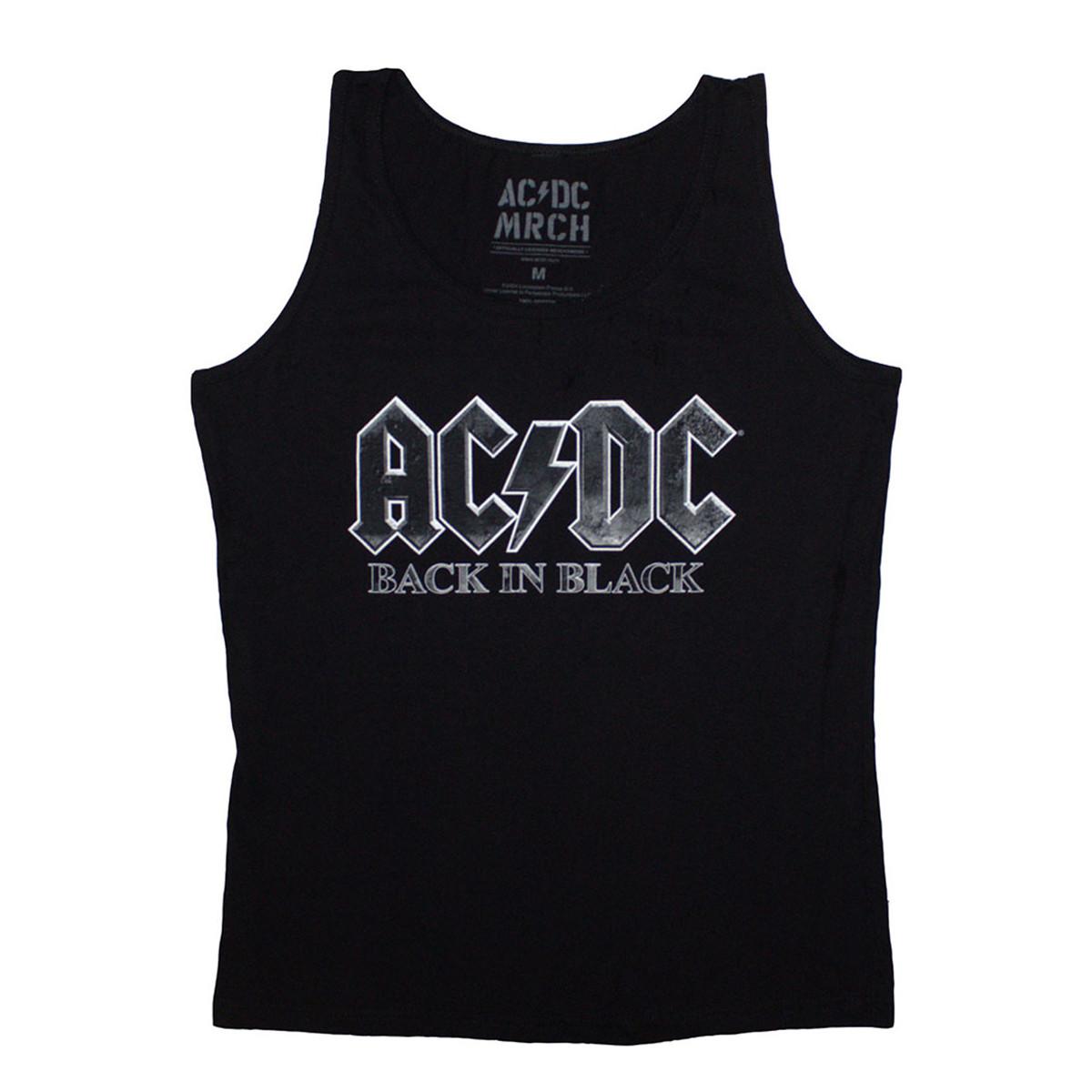 AC/DC  ACDC Back In Black Top 