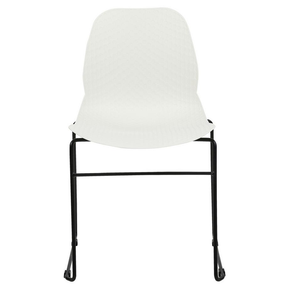 Beliani Set di 4 sedie da conferenza en Polipropilene Moderno PANORA  