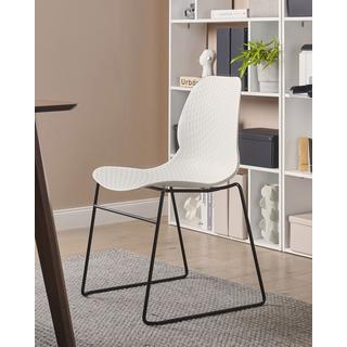 Beliani Konferenzstuhl 4er Set aus Polypropylen Modern PANORA  