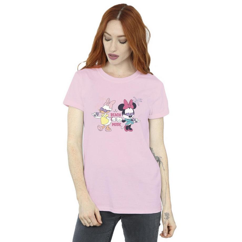 Disney Beach Mode T-Shirt Stampata  