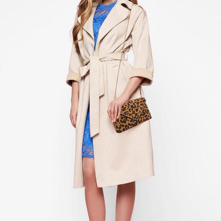 Only-bags.store Clutch a Conchiglia Plissettata con Catena Rimovibile  