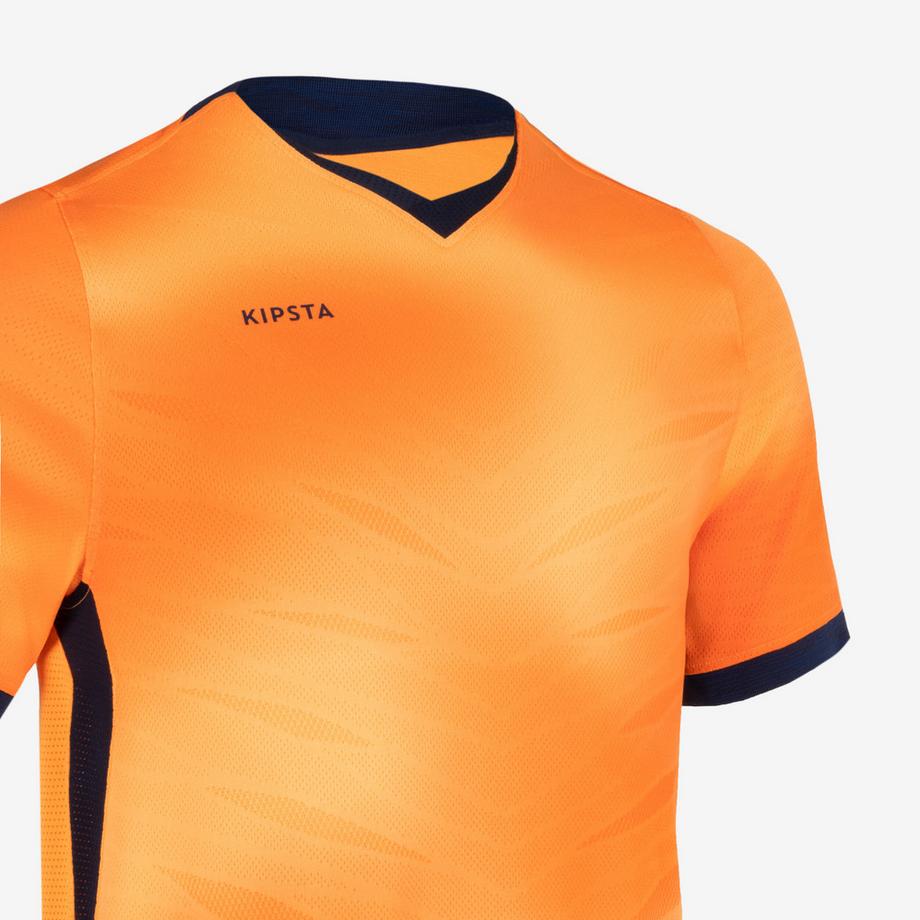 KIPSTA  Maglia da calcio maniche corte CLR poliestere 
