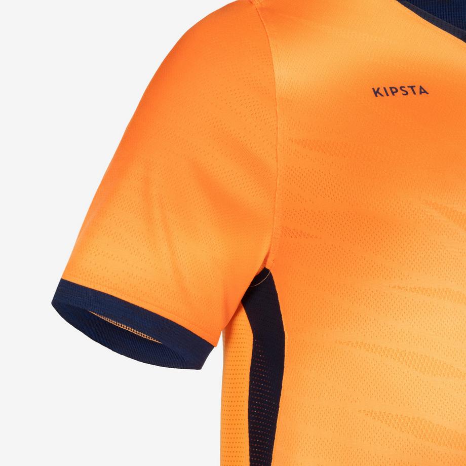 KIPSTA  Maglia da calcio maniche corte CLR poliestere 