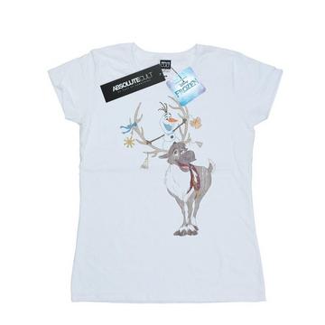Frozen Sven And Olaf Christmas Ornaments TShirt