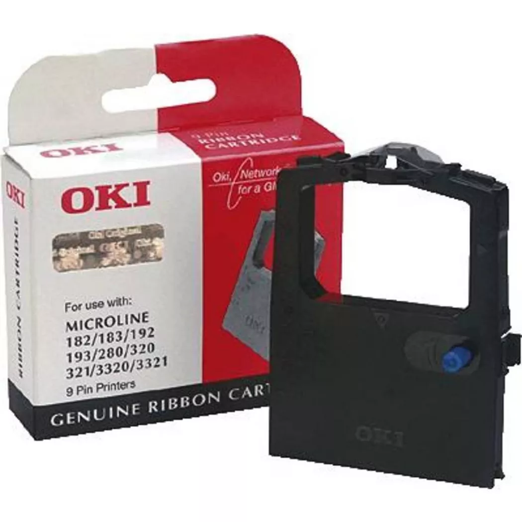 OKI – Farbband Nylon, Schwarz, One Size
