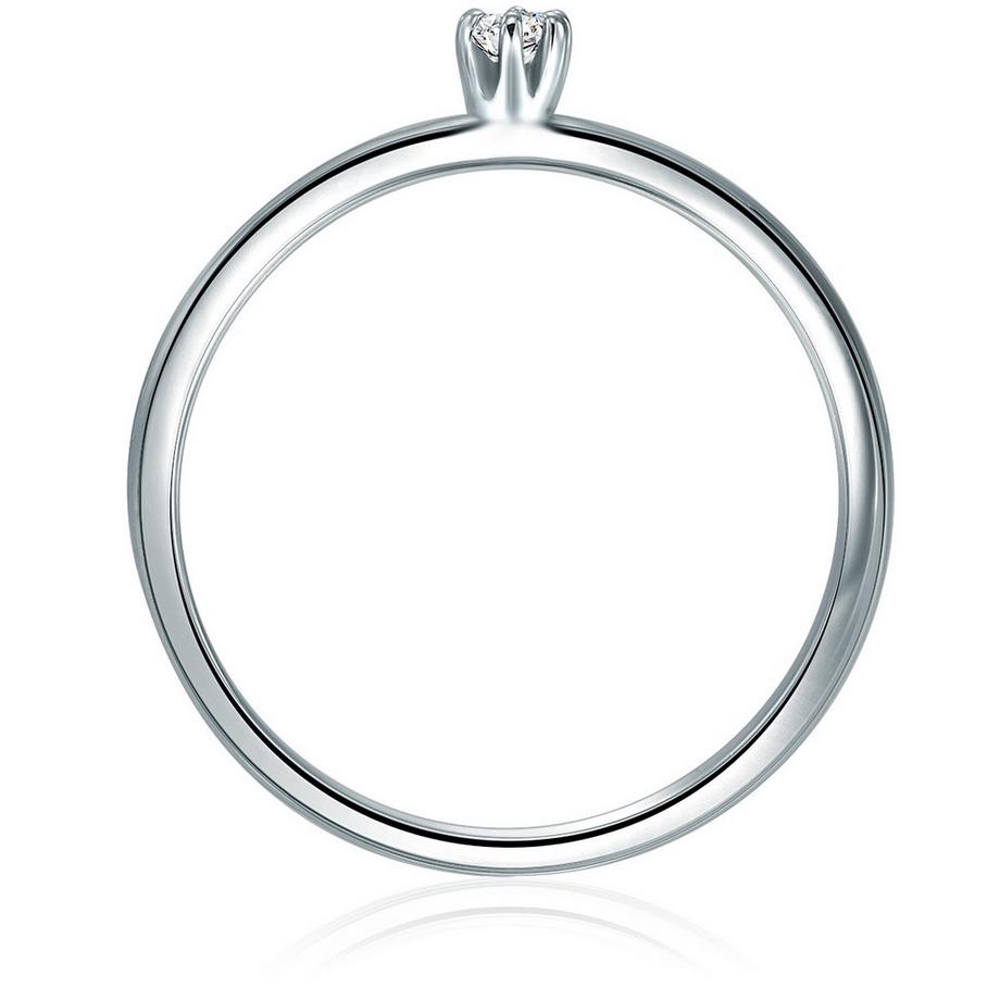 Rafaela Donata  Ring Sterling Silber Diamant weiß 