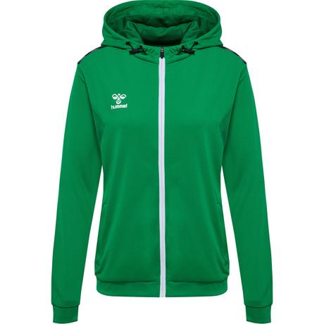 Hummel  sweatjacke mit kapuze und reißverschuss poyester damen humme authentic 