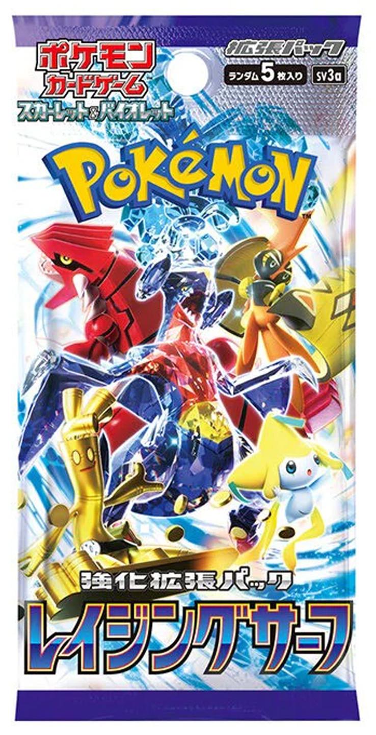 Pokémon  Scarlet & Violet Raging Surf (sv3a) Booster Display - JPN 