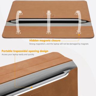 Only-bags.store Custodia per laptop con funzione di supporto  